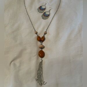 2 piece silver jewelry